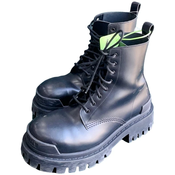 95新 Balenciaga/巴黎世家 短靴 37.5码 b0301
