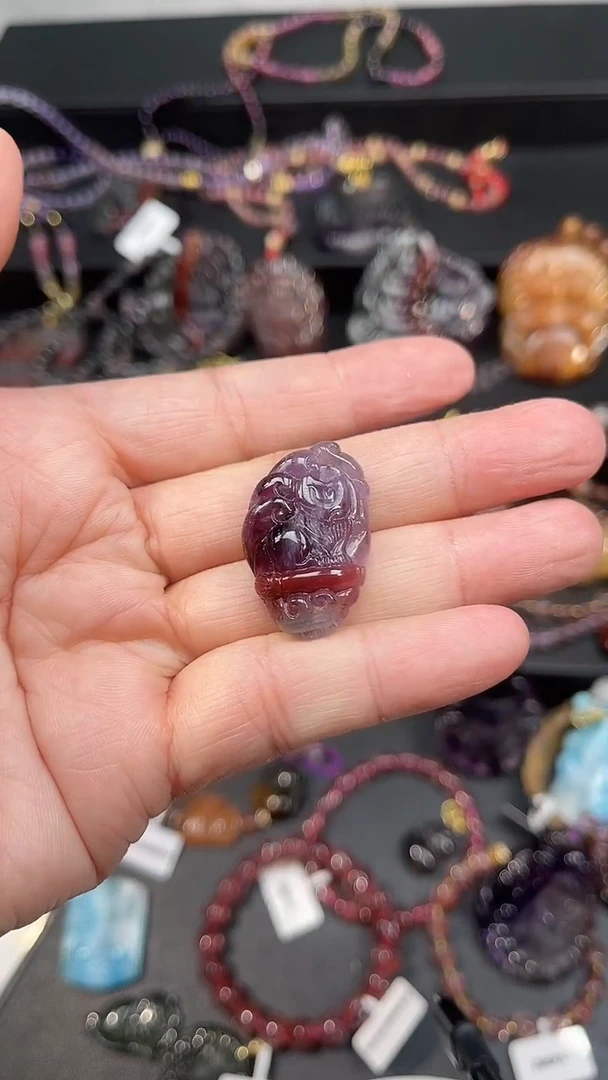 未镶嵌颈饰水晶【百晶灵儿】定制款