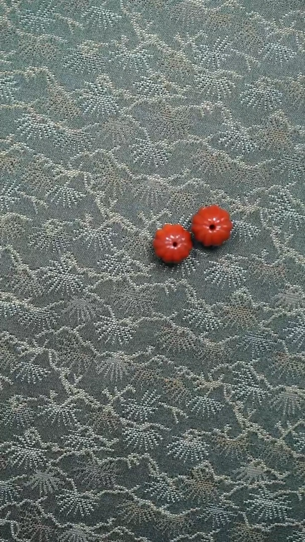 未镶嵌单珠南红玛瑙爱***饼保山南红南瓜珠