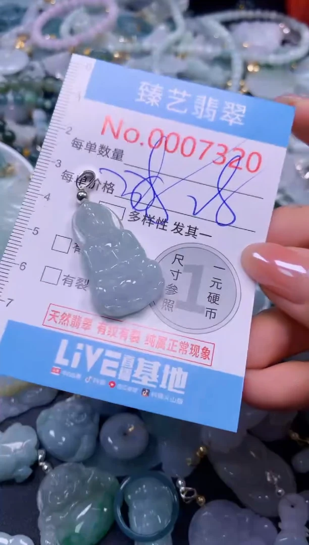 颈饰未镶嵌翡翠7320