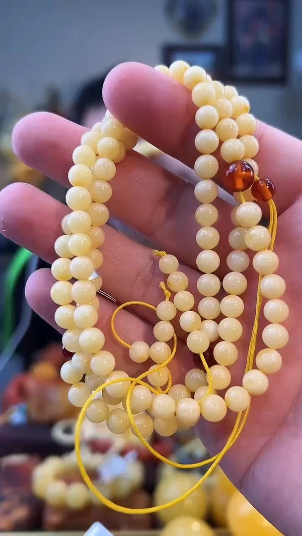 手串蜜蜡未镶嵌多圈手串