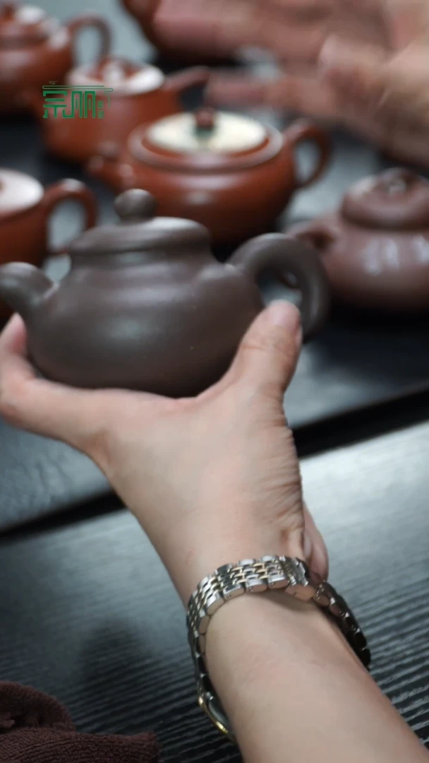【闪购商品】紫砂茶壶微瑕远珠紫泥