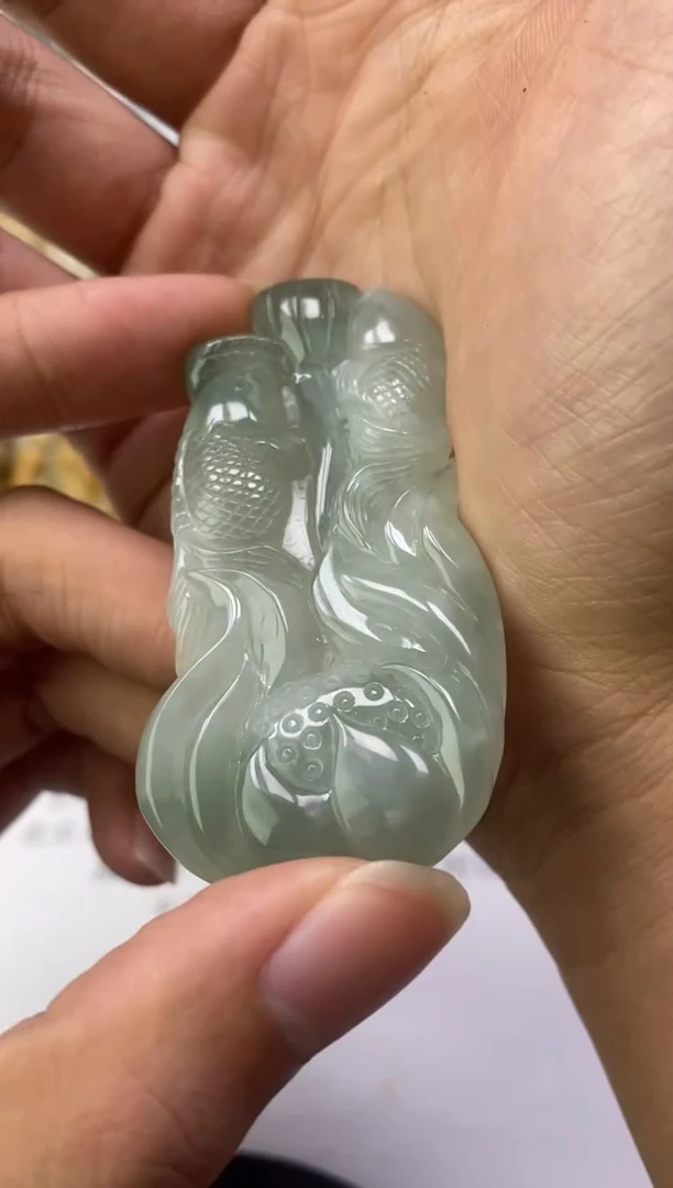 翡翠未镶嵌颈饰天然翡翠