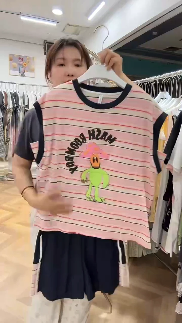 棉砍袖短裤套装150斤以下