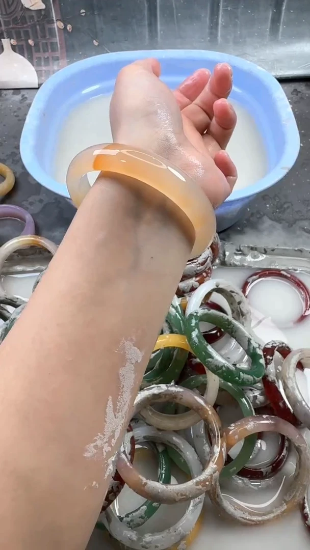 【闪购商品】玛瑙/玉髓手镯未镶嵌87 6566