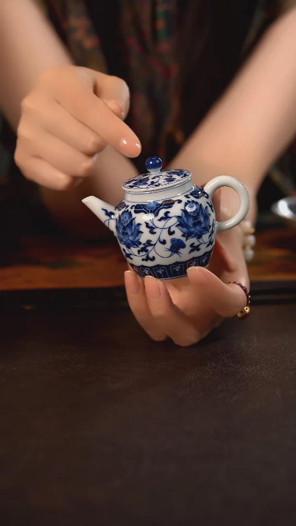 洪印慕明金刚莲小壶