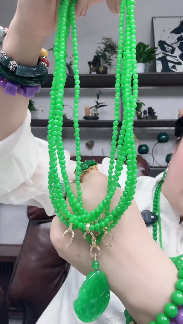 项链未镶嵌翡翠卡4万能链