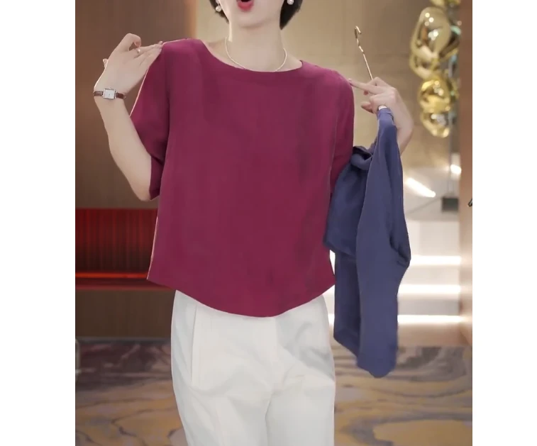 2025夏季新款网红同款洋气减龄韩版爆款上衣裤子女朵s