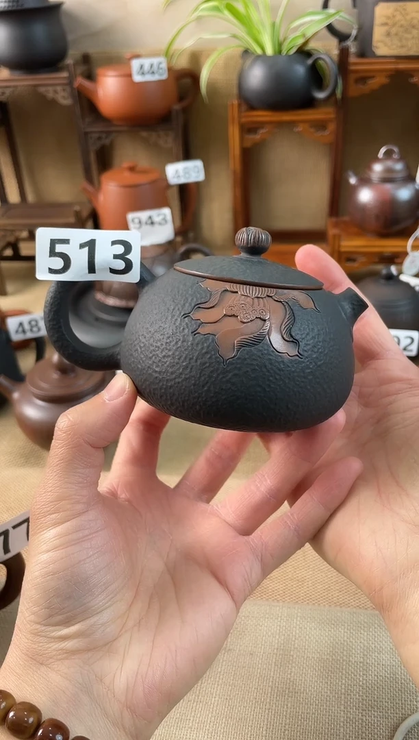 (****)?建水紫陶微瑕肌理纹西施513