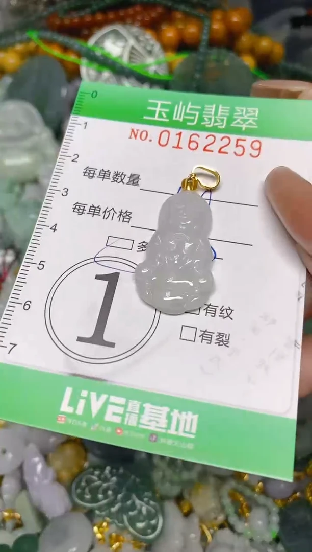 翡翠未镶嵌颈饰闪购0162259多样性发其一