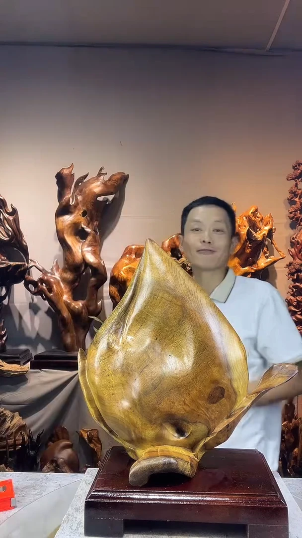 金丝楠从****人小叶桢楠随行摆件22