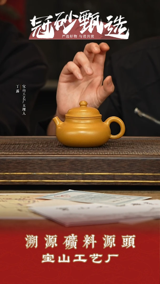 宝山工艺厂紫砂壶17