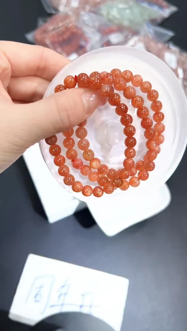 【闪购商品】长石手串未镶嵌71i多样性发其一/1条默认微瑕
