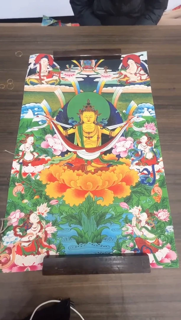 卷轴画唐卡16039