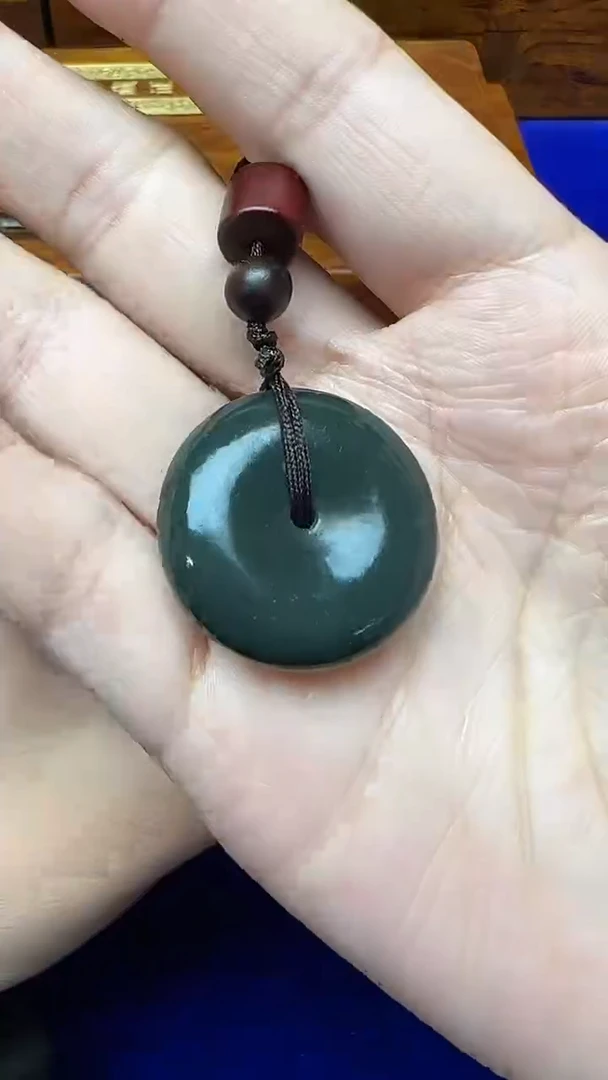 未镶嵌和田玉挂件釉*红1