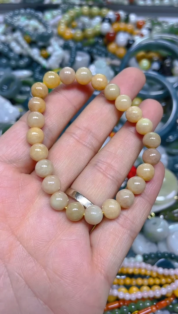 颈饰未镶嵌翡翠8MM
