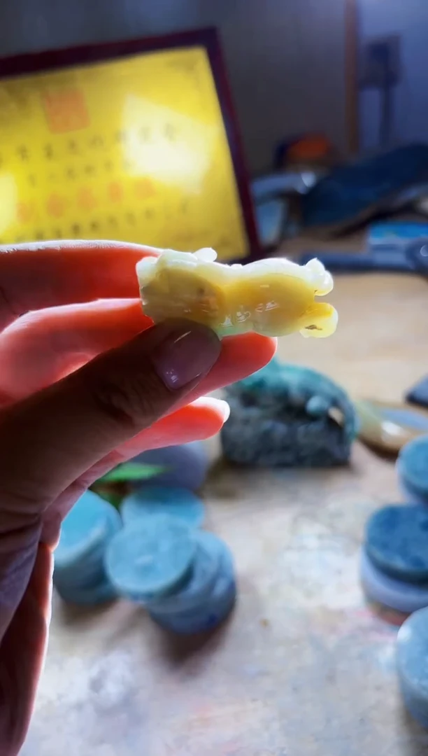 翡翠挂件未镶嵌A货曹璀622