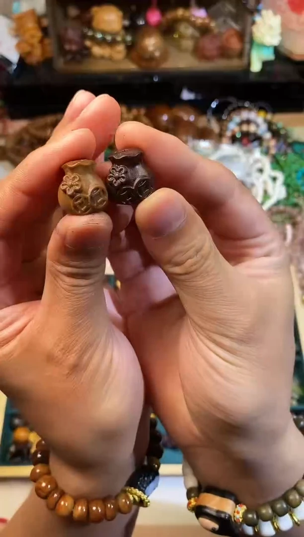 非洲檀香手串/手链钱袋子发2