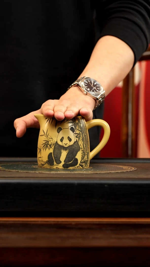 【闪购商品】紫砂茶壶顽壶紫砂精选公道杯