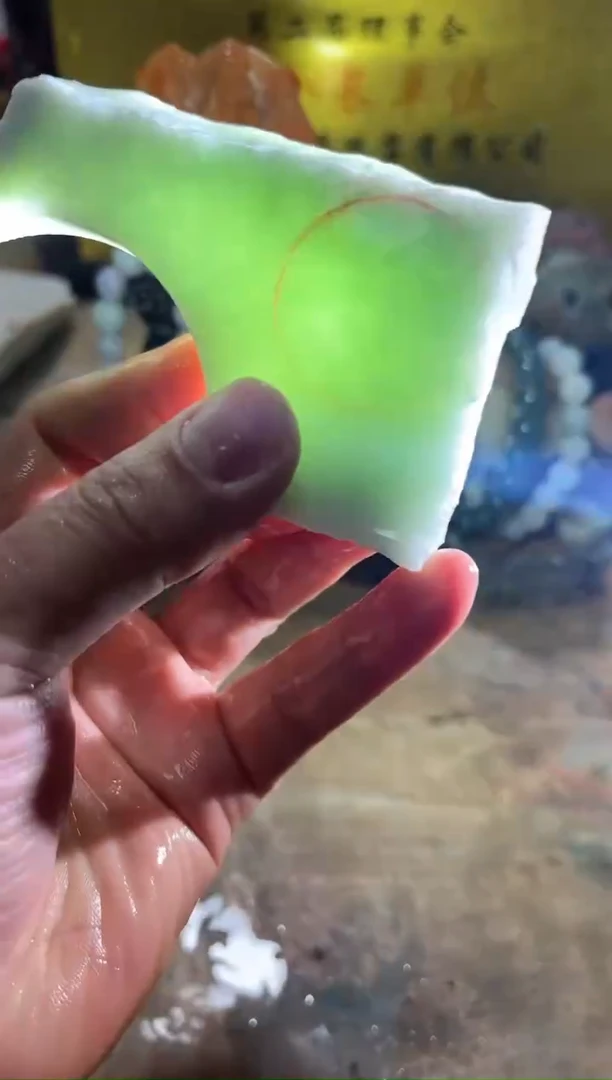 未镶嵌挂件翡翠A货常星6983