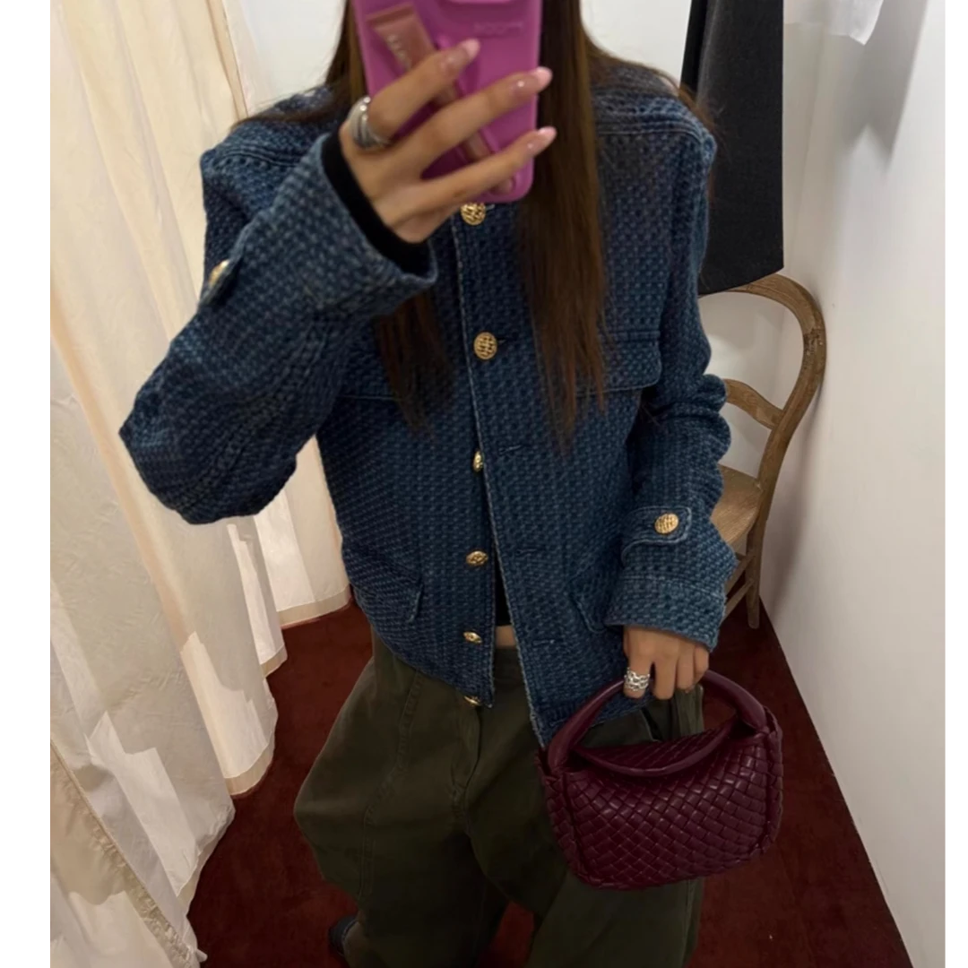 【蜜爷家】秋季老钱风牛仔外套206#