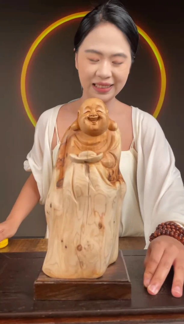 柏木（崖柏）手工摆件,先抢先得! 编号:49