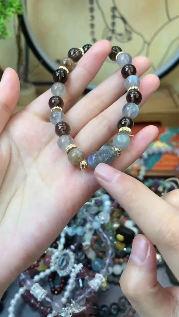 【闪购商品】水晶手链未镶嵌200手串