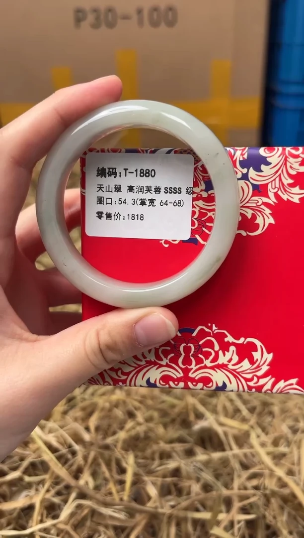 未镶嵌手镯石英质玉T-1880