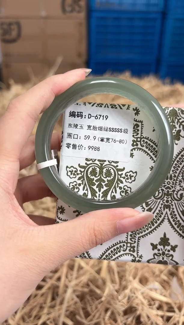 未镶嵌手镯石英质玉D-6719