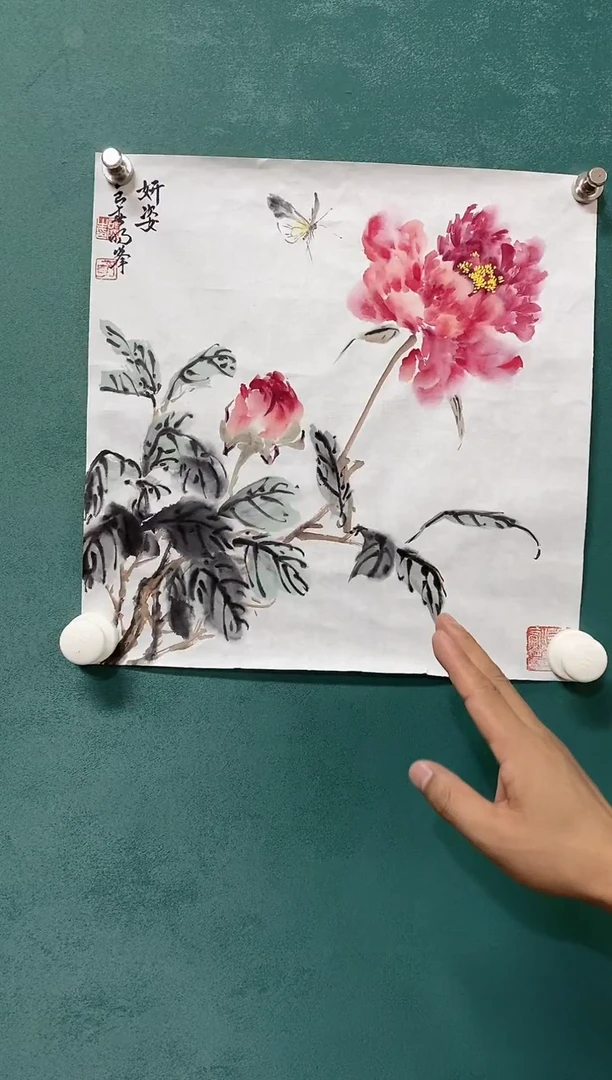 国画明峰老师国画作品