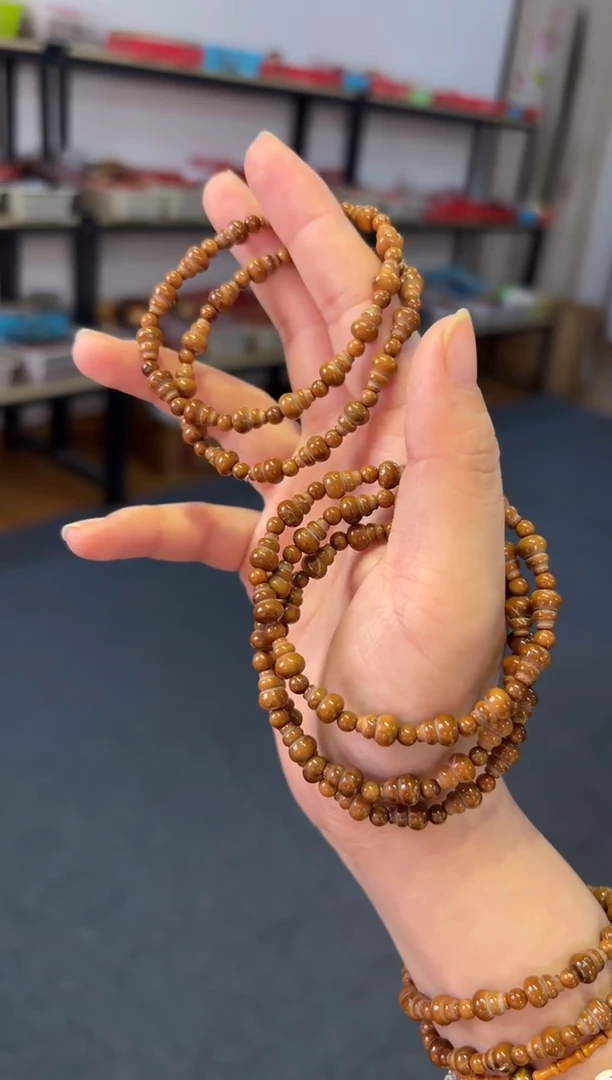 吊坠菩提根/象牙果库克葫芦单圈