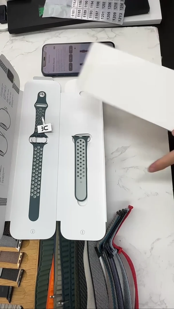 准新品1180号 小表盘 耐克硅胶 5837