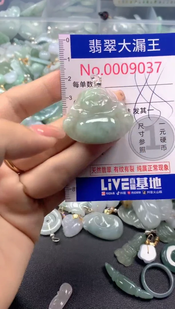 颈饰未镶嵌翡翠9037