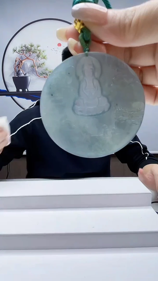 未镶嵌定制翡翠毛货挂件62