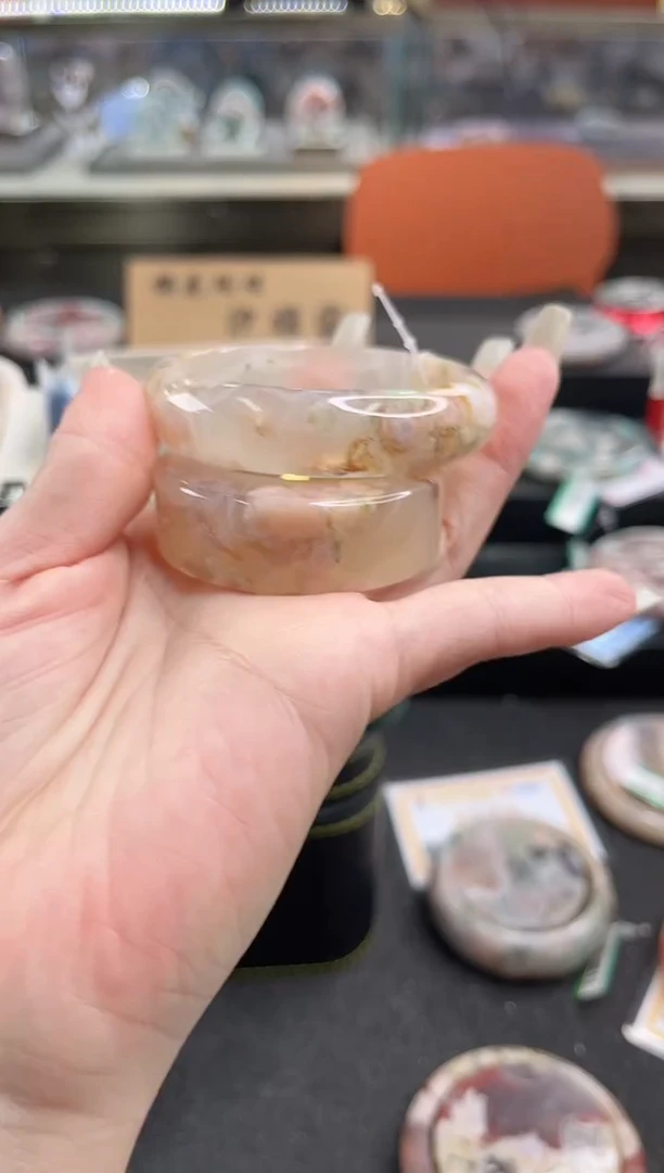 未镶嵌手镯石英质玉53圈口（赠品镯心）S965865