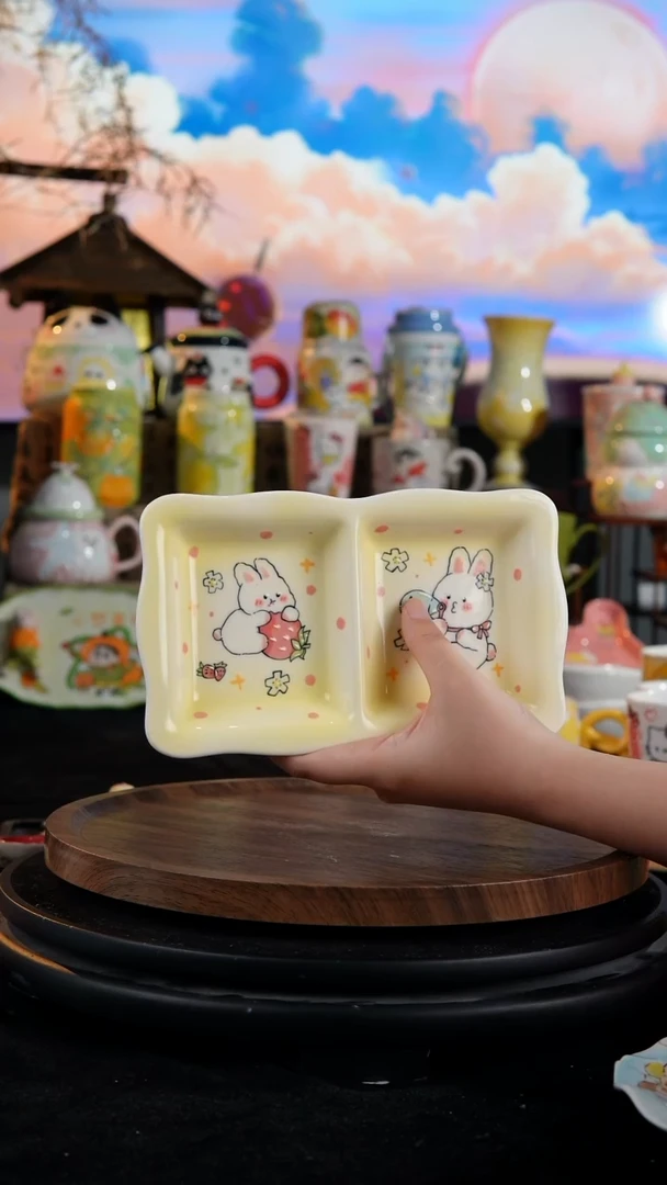 陶瓷便携款手工手绘景德镇陶瓷