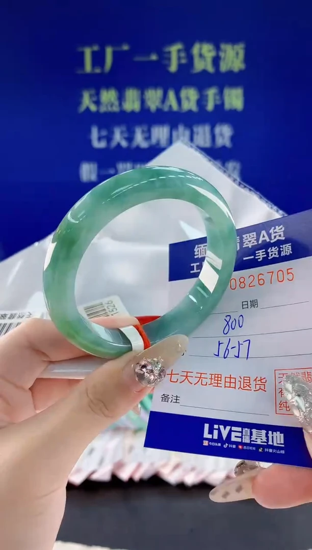 未镶嵌手镯翡翠05天然翡翠A货