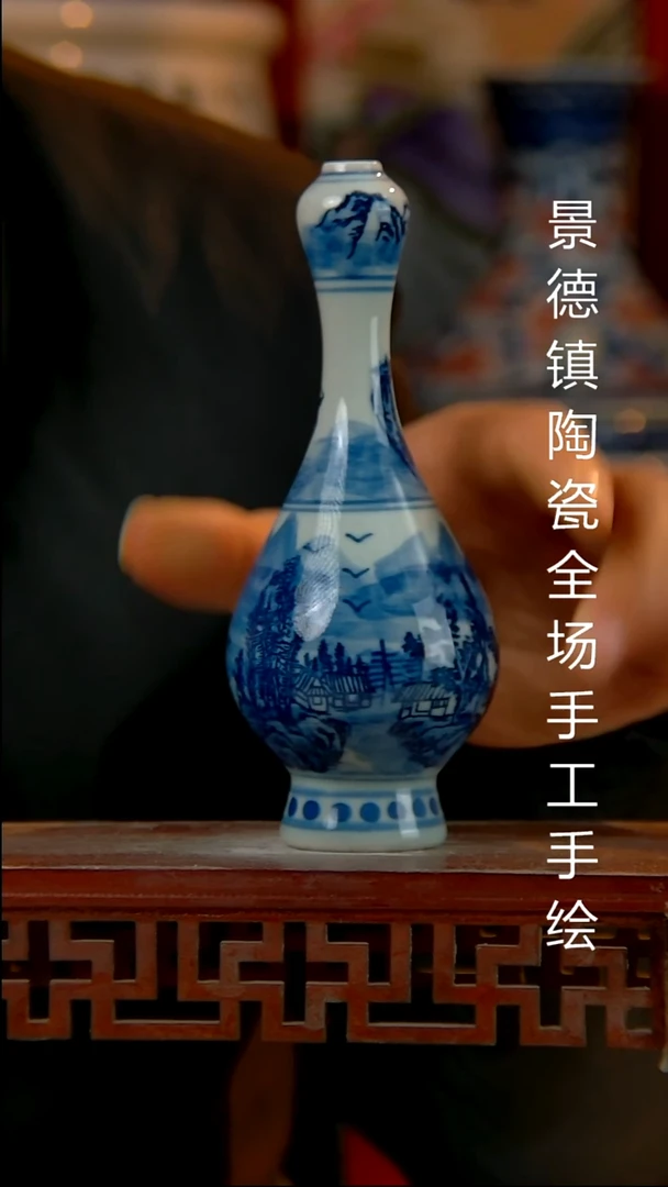 摆件陶瓷景德镇陶瓷 全场手工手绘