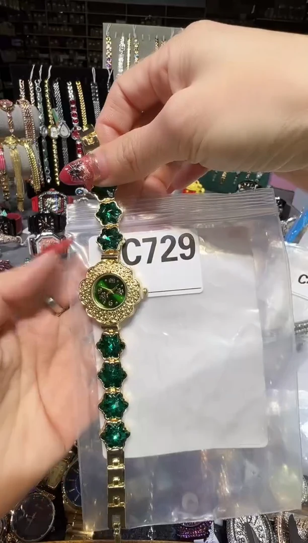 石英机芯不锈钢不锈钢直播定闪专用