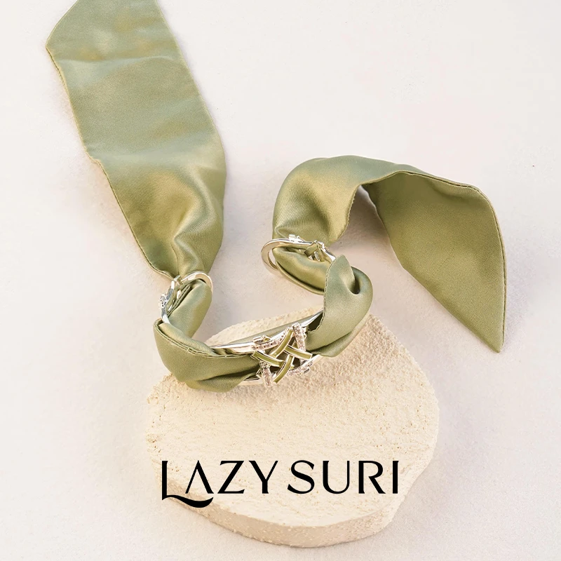 铜合金珐琅手镯 LAZYSURI竹编手镯随心搭配饰品轻奢小众精致礼物