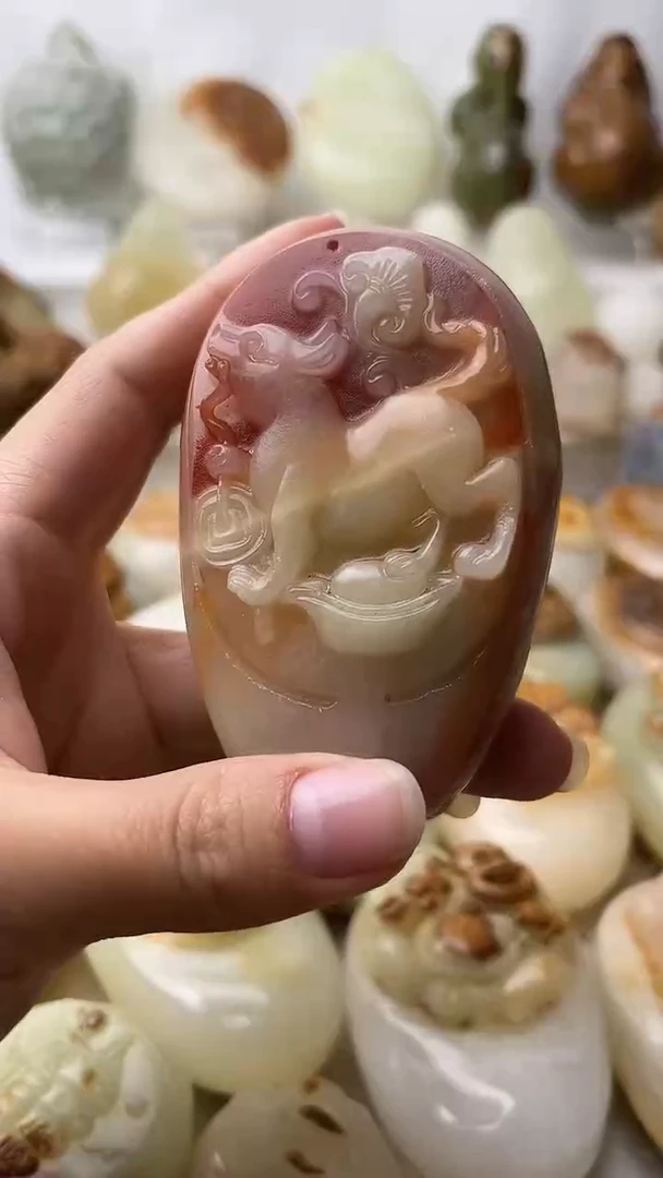 石材古青石棉纹正常不退换狗微瑕