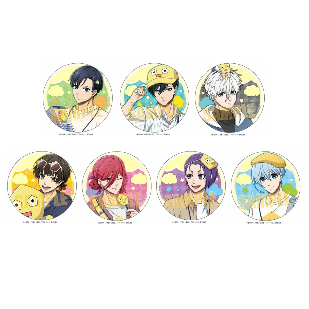 【蓝锁】蓝色监狱乐园吉祥物吧唧 正版日谷【盲盒代拆】