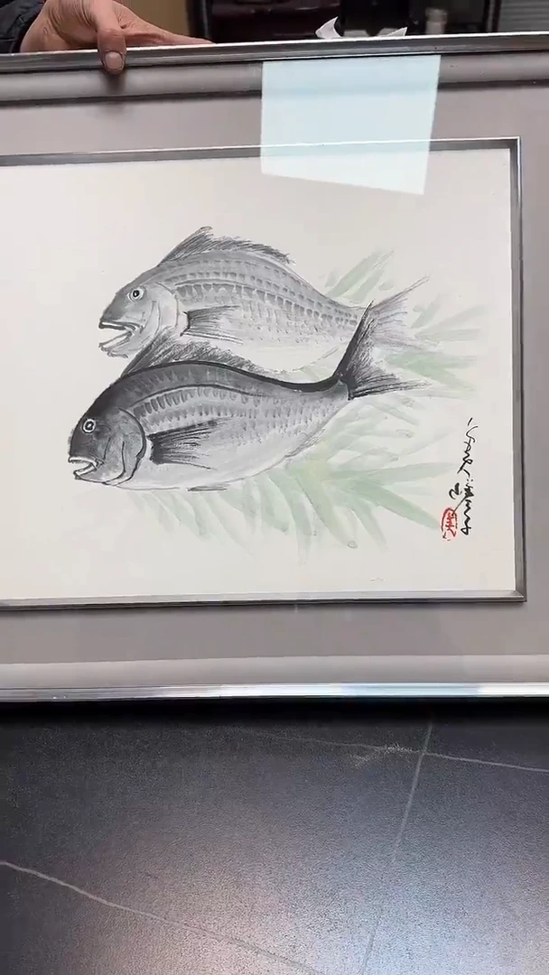 有机玻璃双层款中**客5580墨樱社专属定闪链接框画