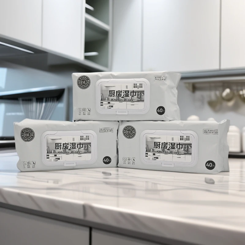 许昌超市厨房湿巾去油污温和不刺激家用一次性湿巾加厚正品代购