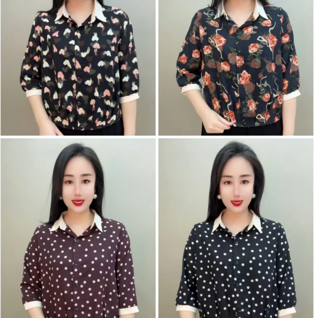 150款小白领中袖套头衫