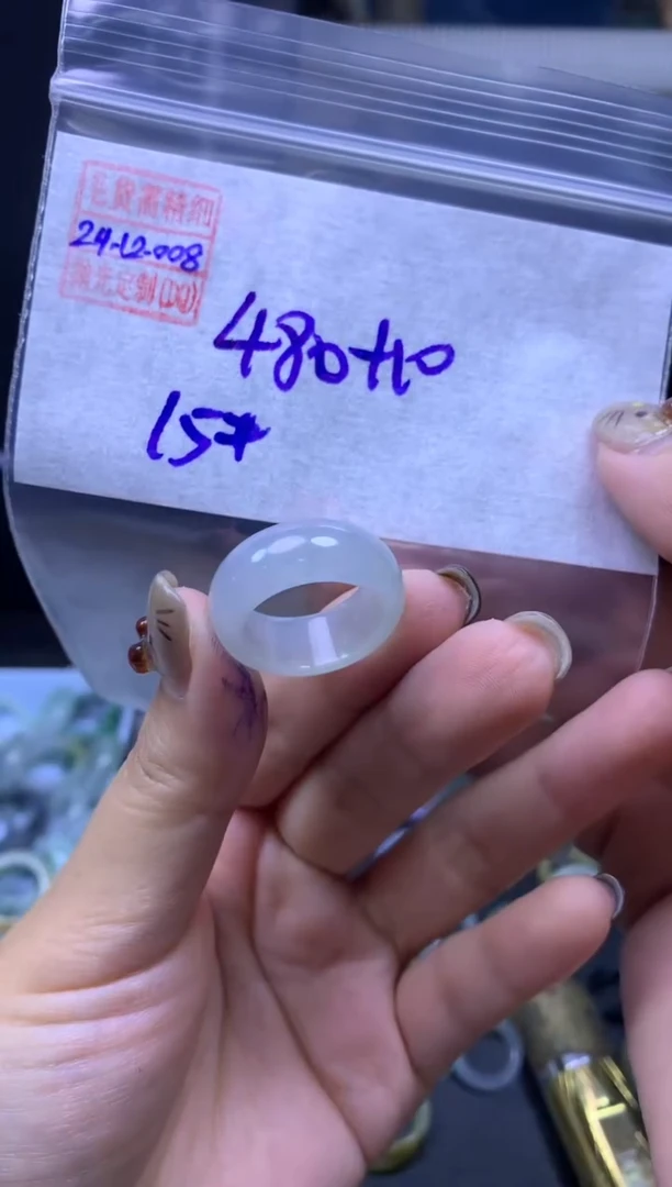 未镶嵌定制翡翠翡翠490元15#毛货需精细抛光008