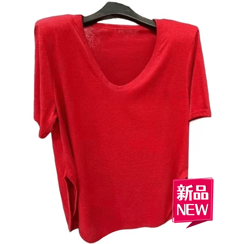 「主播推荐夏季新款」3040款百搭彩色大T