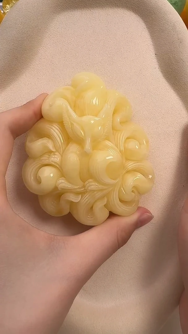 琥珀颈饰未镶嵌吊坠