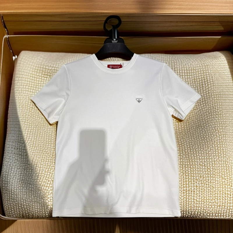 【合体版型】夏季弹力棉质莫代尔圆领经典男士商务休闲短袖T恤