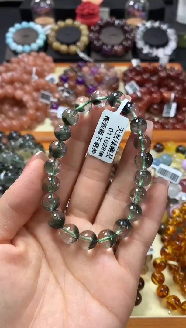 未镶嵌手链水晶9*